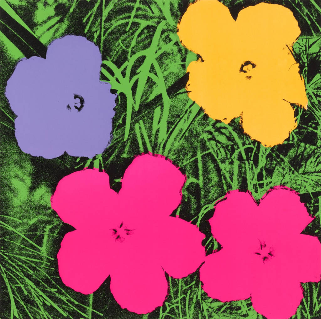 Flowers Andy Warhol